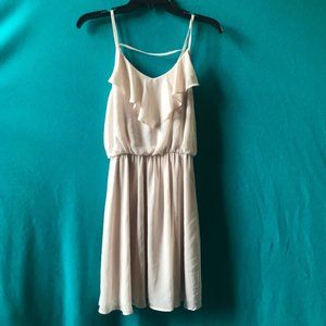 Women's Baby Pink Flowy Dress